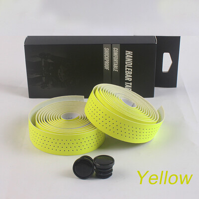 Ātruma riteņbraukšanas stūres lente PU+EVA šosejas velosipēda stūres aptinums Neslīdošs, elpojošs, nolaižams stieņa siksna velosipēda piederumi