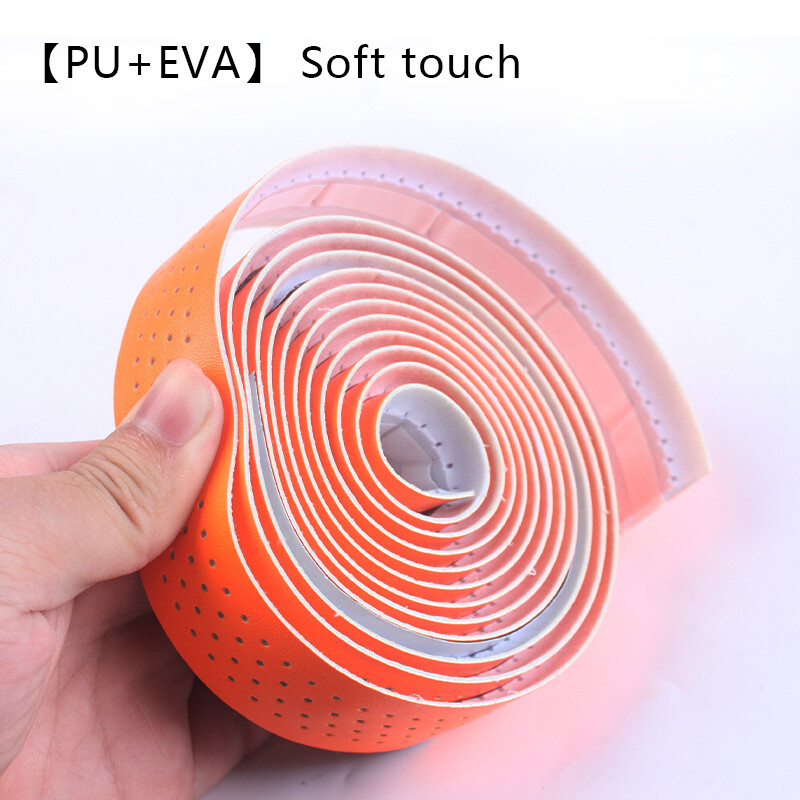 Ātruma riteņbraukšanas stūres lente PU+EVA šosejas velosipēda stūres aptinums Neslīdošs, elpojošs, nolaižams stieņa siksna velosipēda piederumi