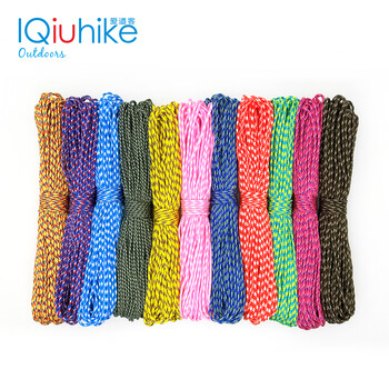 2mm Paracord 25FT 100FT Rope 1 Strand Paracorde Outdoor Survival Equipment Clothesline DIY Bracelet