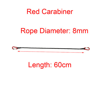 Sunkios apkrovos gumos virvelė elastingas kaklaraištis virvelė karabino kabliukai baidarių dviračių bagažo pakavimo virvės stovyklavimo priedai