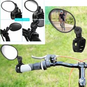 1/2 komada biciklističkih retrovizora, 360 stupnjeva podesivih rotirajućih upravljača, širokokutnih biciklističkih retrovizora, biciklističkih retrovizora