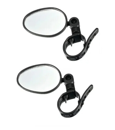 1/2 komada biciklističkih retrovizora, 360 stupnjeva podesivih rotirajućih upravljača, širokokutnih biciklističkih retrovizora, biciklističkih retrovizora
