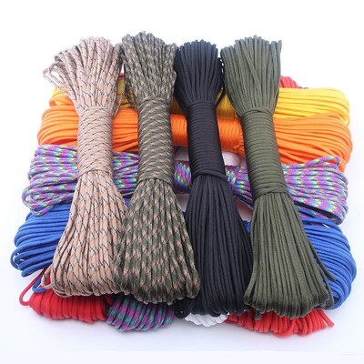 7 Core 550lb Paracord 31m Dia.4mm Supraviețuire Parașuta Cort Cort Accesorii pentru DIY Confecționarea Snur Brățară Guler Câine Idee Cadou