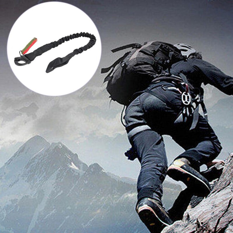 Āra drošības virve Pārnēsājams augstas stiprības stabils, nedeformējams izdzīvošanai neilona aušanas kāpšanas drošības virves kāpšanas aprīkojums