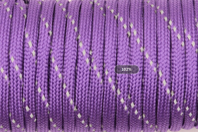 GEGEDA Reflective Paracord 550lb 7 Strand Survival 7 Strand 100FT Alpining Camping Survival 550 Paracord