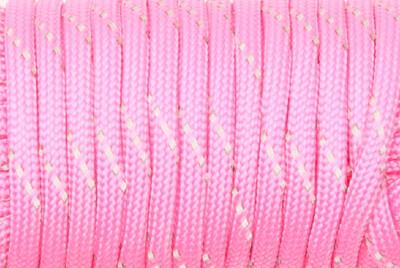 GEGEDA Reflective Paracord 550lb 7 Strand Survival 7 Strand 100FT Alpining Camping Survival 550 Paracord