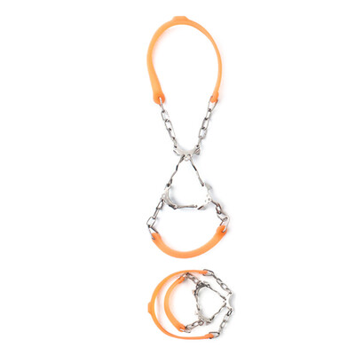 6 hambaga mägironimisklambrid, libisemisvastased komplekti kuuluvad unisex lumeküünised kingakatted välistingimustes kasutatavad keti jalatsite naelad