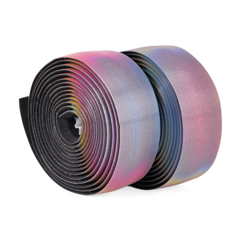 TRIFOX šosejas velosipēda stūres lente Ērta pretslīdes PU triecienu absorbējoša stūres aptinuma lente ar stūres gala spraudni