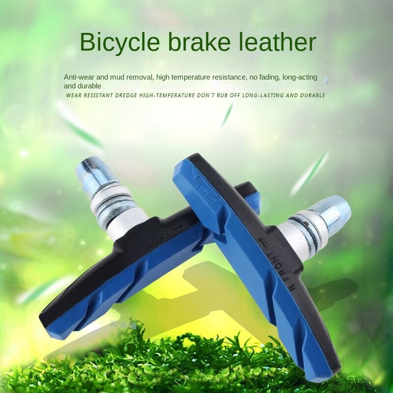 70 mm kalnu šosejas velosipēdu bremžu uzliku komplekts Riteņbraukšanas V bremžu turētāju kluči, kluči, gumijas kluči Silent MTB velosipēda bremžu kluči