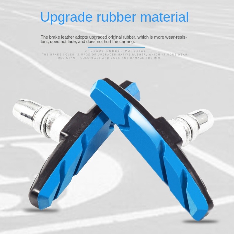 70 mm kalnu šosejas velosipēdu bremžu uzliku komplekts Riteņbraukšanas V bremžu turētāju kluči, kluči, gumijas kluči Silent MTB velosipēda bremžu kluči