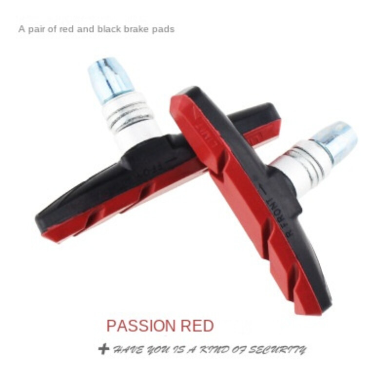 70 mm kalnu šosejas velosipēdu bremžu uzliku komplekts Riteņbraukšanas V bremžu turētāju kluči, kluči, gumijas kluči Silent MTB velosipēda bremžu kluči