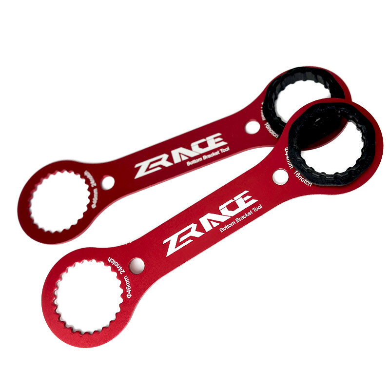 ZRACE 4 u 1 Ključ za donji nosač Višenamjenski alat Al Alloy Central Movement Biciklistički alati za SRAM DUB SHIMANO BSA / FC-25 / FC-24 BB