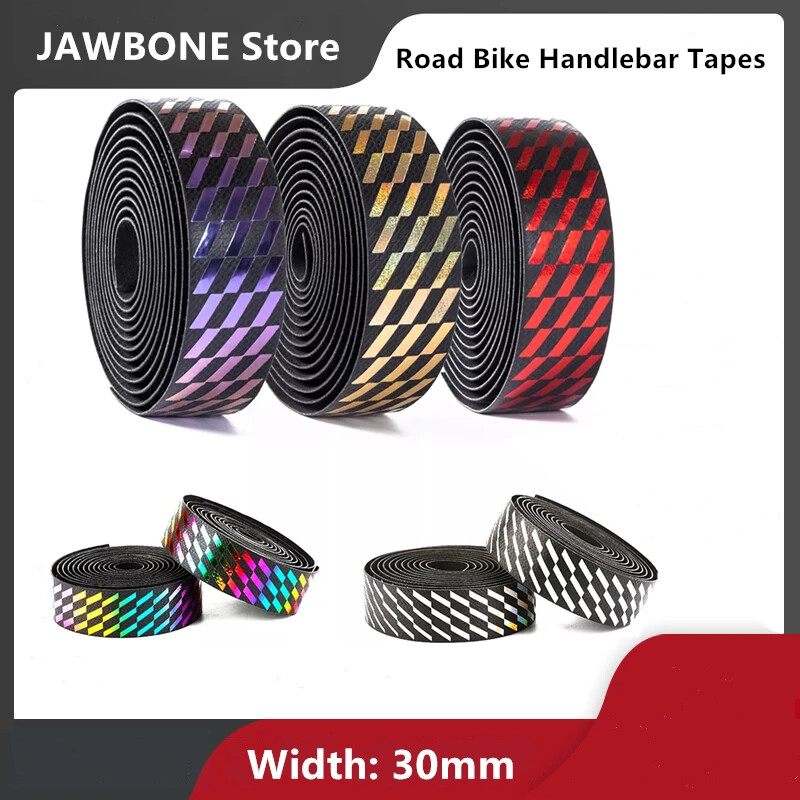 2024 JAUNĀ RYET Road Bike Stūres lentes EVA PU Izturīgas Triecienizturīgas Bartape Velosipēda EVA/ PU Lentes Piederumi Velosipēdu rokturi