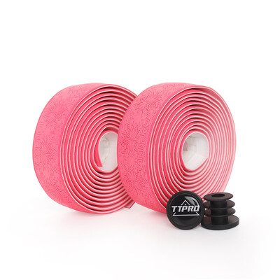 TTPRO traka za upravljač bicikla Snježni ispis EVA PU traka za šipke Meka biciklistička prigušnica s utikačem od 2 šipke Cestovni bicikl Protuklizne trake za amortizere