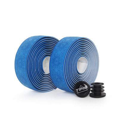 TTPRO traka za upravljač bicikla Snježni ispis EVA PU traka za šipke Meka biciklistička prigušnica s utikačem od 2 šipke Cestovni bicikl Protuklizne trake za amortizere