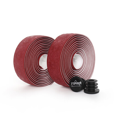 TTPRO traka za upravljač bicikla Snježni ispis EVA PU traka za šipke Meka biciklistička prigušnica s utikačem od 2 šipke Cestovni bicikl Protuklizne trake za amortizere