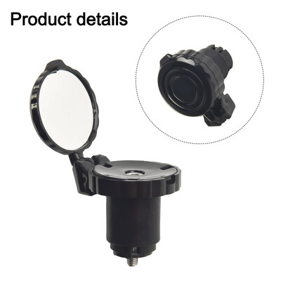 1gab mazs, grozāms salokāms MTB velosipēda spogulis velosipēda stūres atpakaļskata spoguļa roktura spraudņa atstarotājs, īpaši riteņbraukšanas piederumi