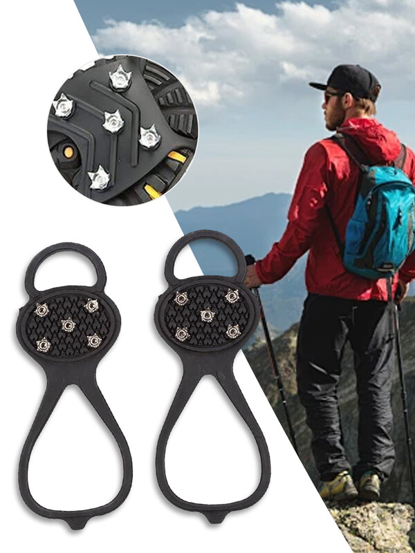 5/8 zuba Snježne kandže za led Neklizajuća bitva za hodanje Hvataljke za led Dereze za led Cipela za hodanje Šiljci za led za hodanje po snijegu