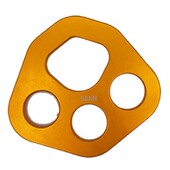 Ploča za snabdijevanje s 4 rupe, 30KN ploča za silu od aluminijske legure, planinarska ekspanzijska užeta, razdjelnik, pribor za penjanje