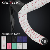 BUCKLOS Silikona ātruma stūres lente Ērta šosejas velosipēda stūres lente Neslīdoša nolaižamā stieņa aptinums Mīksta grants velosipēda siksna