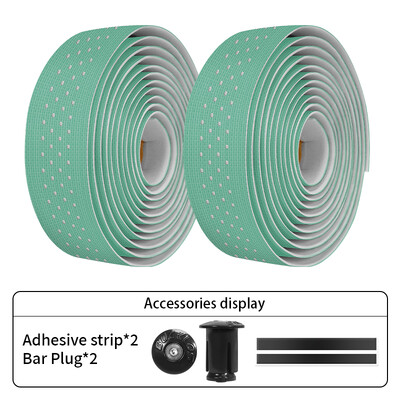 BUCKLOS Silikona ātruma stūres lente Ērta šosejas velosipēda stūres lente Neslīdoša nolaižamā stieņa aptinums Mīksta grants velosipēda siksna