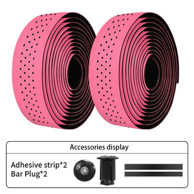 BUCKLOS Silikona ātruma stūres lente Ērta šosejas velosipēda stūres lente Neslīdoša nolaižamā stieņa aptinums Mīksta grants velosipēda siksna