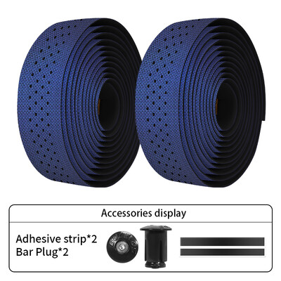 BUCKLOS Silikona ātruma stūres lente Ērta šosejas velosipēda stūres lente Neslīdoša nolaižamā stieņa aptinums Mīksta grants velosipēda siksna