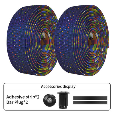 BUCKLOS Silikona ātruma stūres lente Ērta šosejas velosipēda stūres lente Neslīdoša nolaižamā stieņa aptinums Mīksta grants velosipēda siksna
