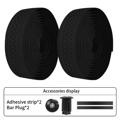 BUCKLOS Silikona ātruma stūres lente Ērta šosejas velosipēda stūres lente Neslīdoša nolaižamā stieņa aptinums Mīksta grants velosipēda siksna