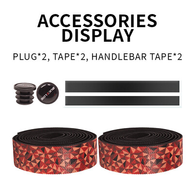 BUCKLOS Silikona ātruma stūres lente Ērta šosejas velosipēda stūres lente Neslīdoša nolaižamā stieņa aptinums Mīksta grants velosipēda siksna