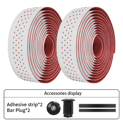 BUCKLOS Silikona ātruma stūres lente Ērta šosejas velosipēda stūres lente Neslīdoša nolaižamā stieņa aptinums Mīksta grants velosipēda siksna