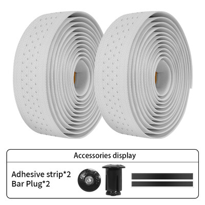 BUCKLOS Silikona ātruma stūres lente Ērta šosejas velosipēda stūres lente Neslīdoša nolaižamā stieņa aptinums Mīksta grants velosipēda siksna