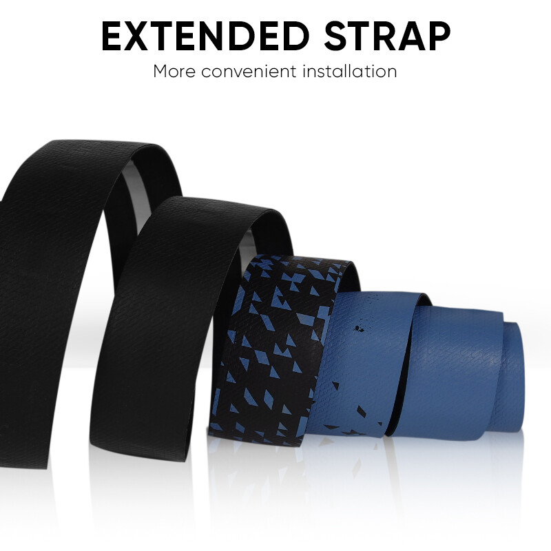 BUCKLOS velosipēda stūres lente PU+EVA šosejas velosipēda lente pretslīdes ātruma stūres lente, izturīga sacīkšu velosipēda nolaižamā stieņa siksna