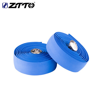 ZTTO 2PCS šosejas velosipēdu stūres lentes riteņbraukšanai Eva rokturis korķis pretslīdēšanas un triecienu absorbcijas aptinums velosipēda jostas lente