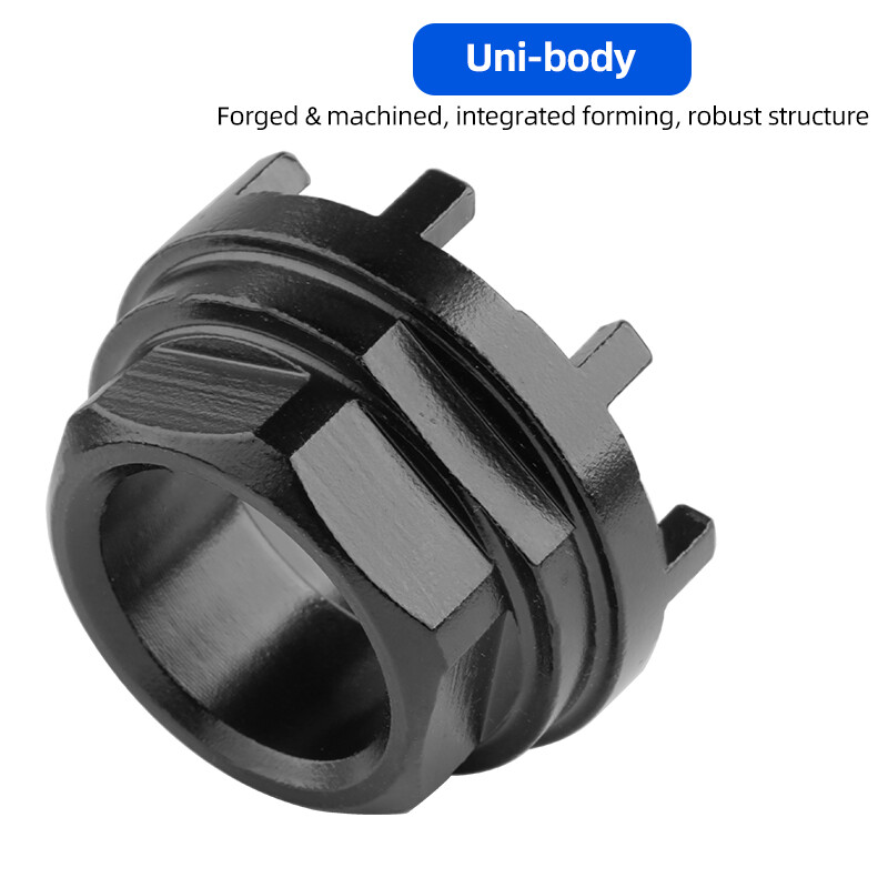 8-zubový nástroj na demontáž poistného krúžku prevodníka s ôsmimi zárezmi na montáž stredového zloženia ISIS BB na strane pohonu elektrobicykla