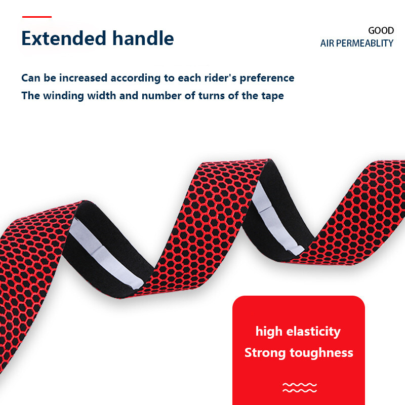1Pair velosipēda stūres lentes ceļa velosipēda pretslīdes silikona EVA triecienu absorbcijas rokturis lentes riteņbraukšanas siksna velosipēda piederumi