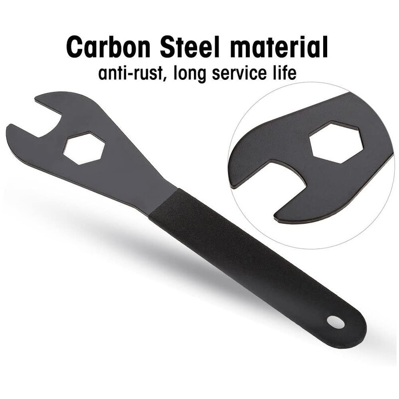 13/14/15/16/17/18/19 mm uzgriežņu atslēgas velosipēda remonta noņemšanas atslēga oglekļa velosipēda pedāļa austiņu rumbas remonta uzgriežņu atslēgas riteņbraukšanas uzgriežņu atslēga