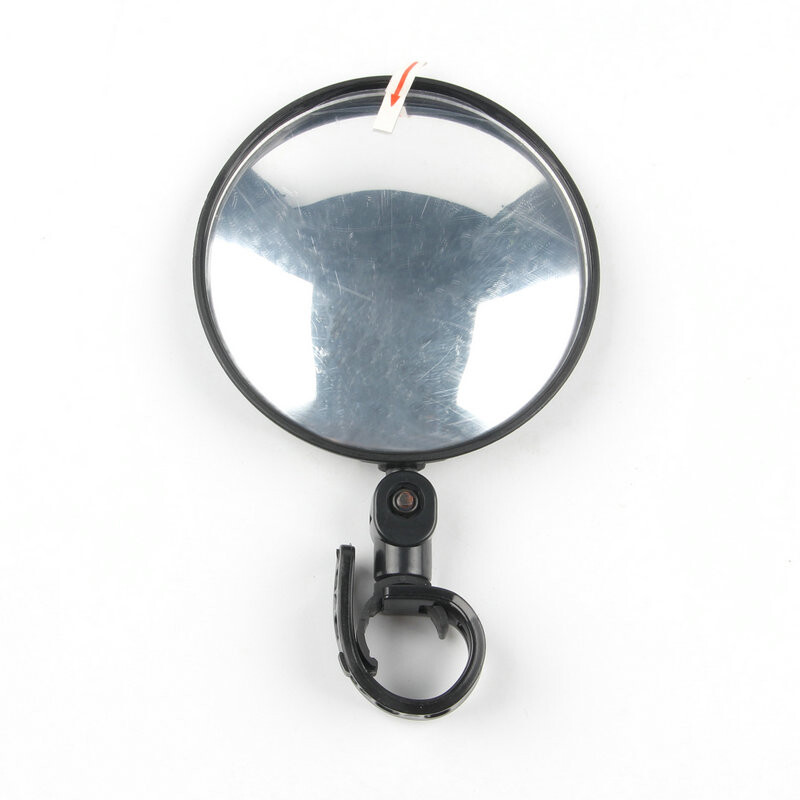Velosipēda spogulis 360 grādu platleņķa izliekts spogulis Velosipēda spogulis kalnu velosipēda spogulis silikona rokturis