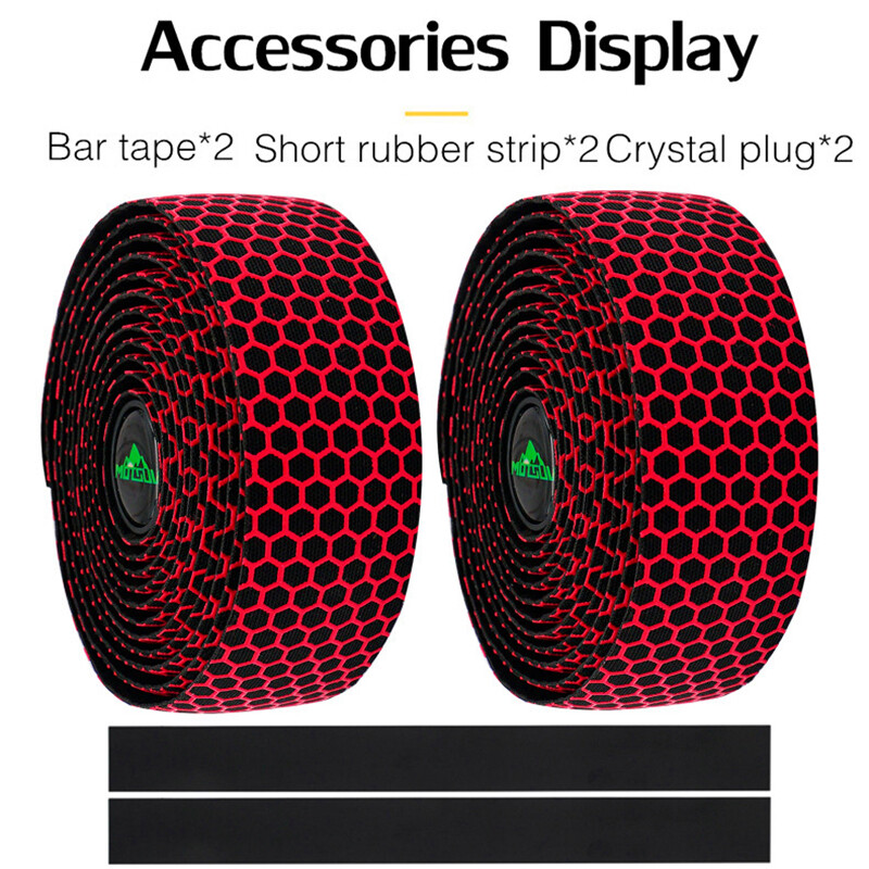 Velosipēdu stūres lentes Ceļu velosipēdu stūres lentes pretslīdēšanas ūdensizturīgs riteņbraukšanas stieņa aptinums šosejas velosipēdu piederumi