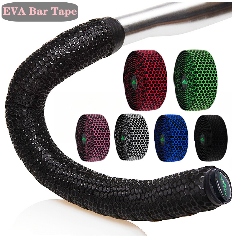 Velosipēdu stūres lentes Ceļu velosipēdu stūres lentes pretslīdēšanas ūdensizturīgs riteņbraukšanas stieņa aptinums šosejas velosipēdu piederumi