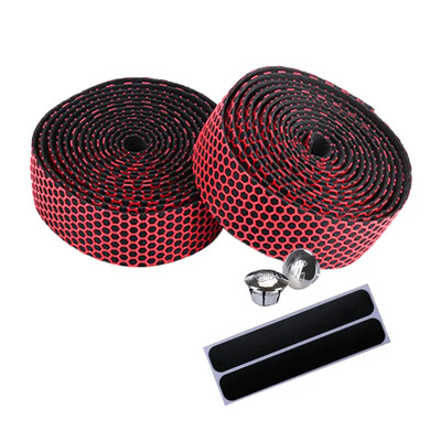 1 pāris šosejas velosipēda roktura lentes lente riteņbraukšanai, elpojoša stūres lentes siksna pret slīdēšanu roktura jostas gradienta RB stieņa aptinums