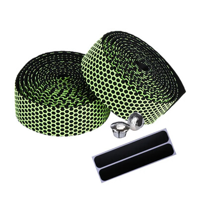 1 pāris šosejas velosipēda roktura lentes lente riteņbraukšanai, elpojoša stūres lentes siksna pret slīdēšanu roktura jostas gradienta RB stieņa aptinums