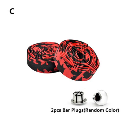 2gab šosejas velosipēda stūres lentes maskēšanās velosipēdistu ietīšana novadīšanas lente, amortizējoša stiepšanās, absorbē sviedrus, pretslīdes rokturi, velosipēda josta