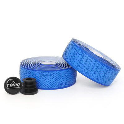 TTPRO šosejas velosipēda stūres lentes riteņbraukšanai PU EVA stūres stienis, pretslīdēšanas amortizējošais apvalks velosipēda jostas lentes velosipēda piederumi