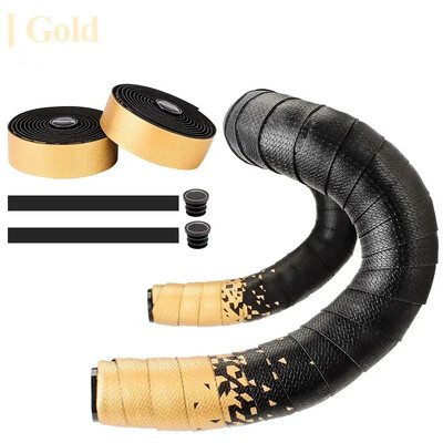 BUCKLOS šosejas velosipēdu stūres lentes Triecienu absorbējošas riteņbraukšanas stieņa lentes Pretslīdes, nodilumizturīgas velosipēda siksnas velosipēda rokturu lentes