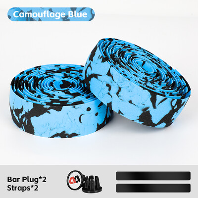 WEST BIKING 1 pāris krāsains šosejas velosipēda stūres lentes riteņbraukšanas roktura jostas siksnas EVA pretvibrācijas velosipēda roktura lentes aptinums