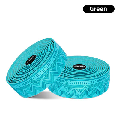 SEER 1 par traka za upravljač cestovnog bicikla protiv klizanja PU EVA silikonska traka za ručku otporna na udarce s čepovima na kraju šipke Dodaci za bicikle