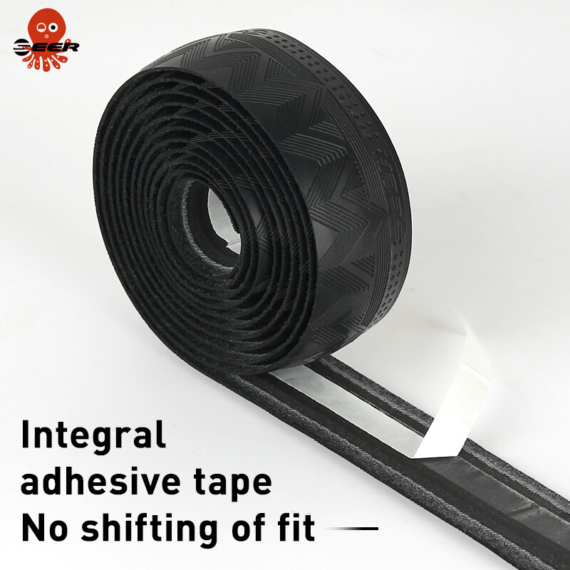 SEER 1 par traka za upravljač cestovnog bicikla protiv klizanja PU EVA silikonska traka za ručku otporna na udarce s čepovima na kraju šipke Dodaci za bicikle
