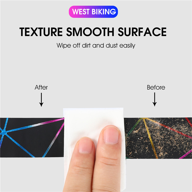 WEST BIKING Traka za upravljač cestovnog bicikla Mekana PU EVA traka za šipke za bicikle Protuklizna traka za motanje biciklističkih štapova za pecanje Dodaci za bicikle