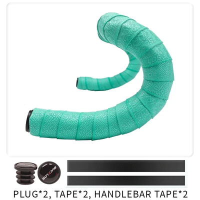 BUCKLOS Izdržljiva traka za upravljač bicikla Protuklizna traka za upijanje udaraca za cestovne bicikle Traka za ručku s čepovima Dodaci za bicikl